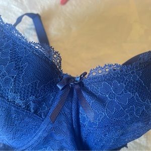 blue freya bra, 38G